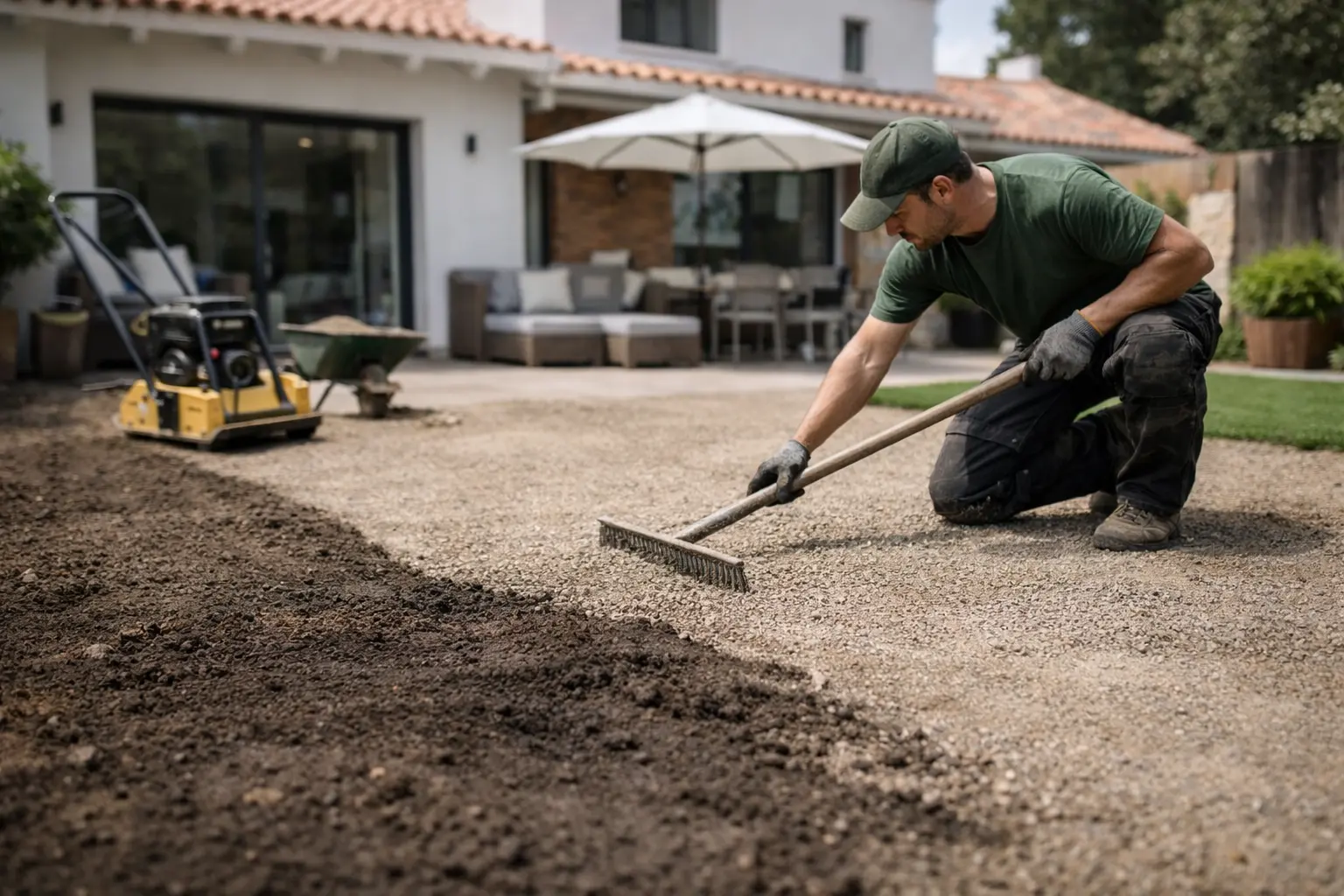 nivelacion del terreno cesped artificial madrid base estable instalacion duradera